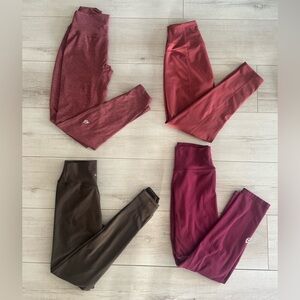 P'tula Women's Athletic Shorts - Burgundy, Red, Brown